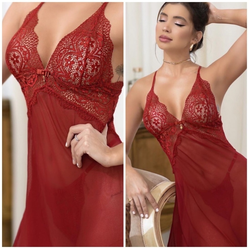 Nightgown slip dress & panty - 2 piece set